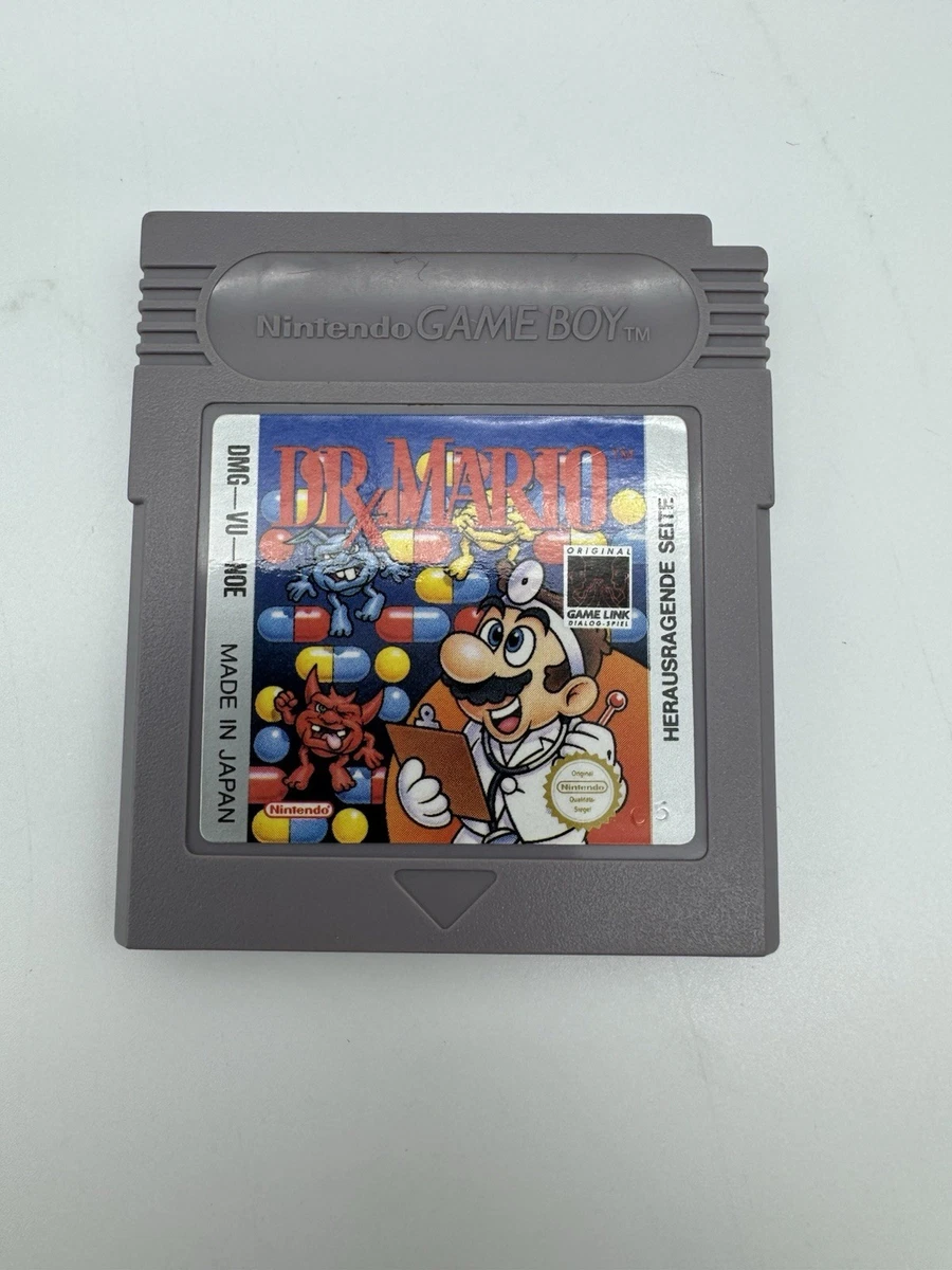 Nintendo - Game Boy - Dr. Mario - Embalaje original - Cib - Pal