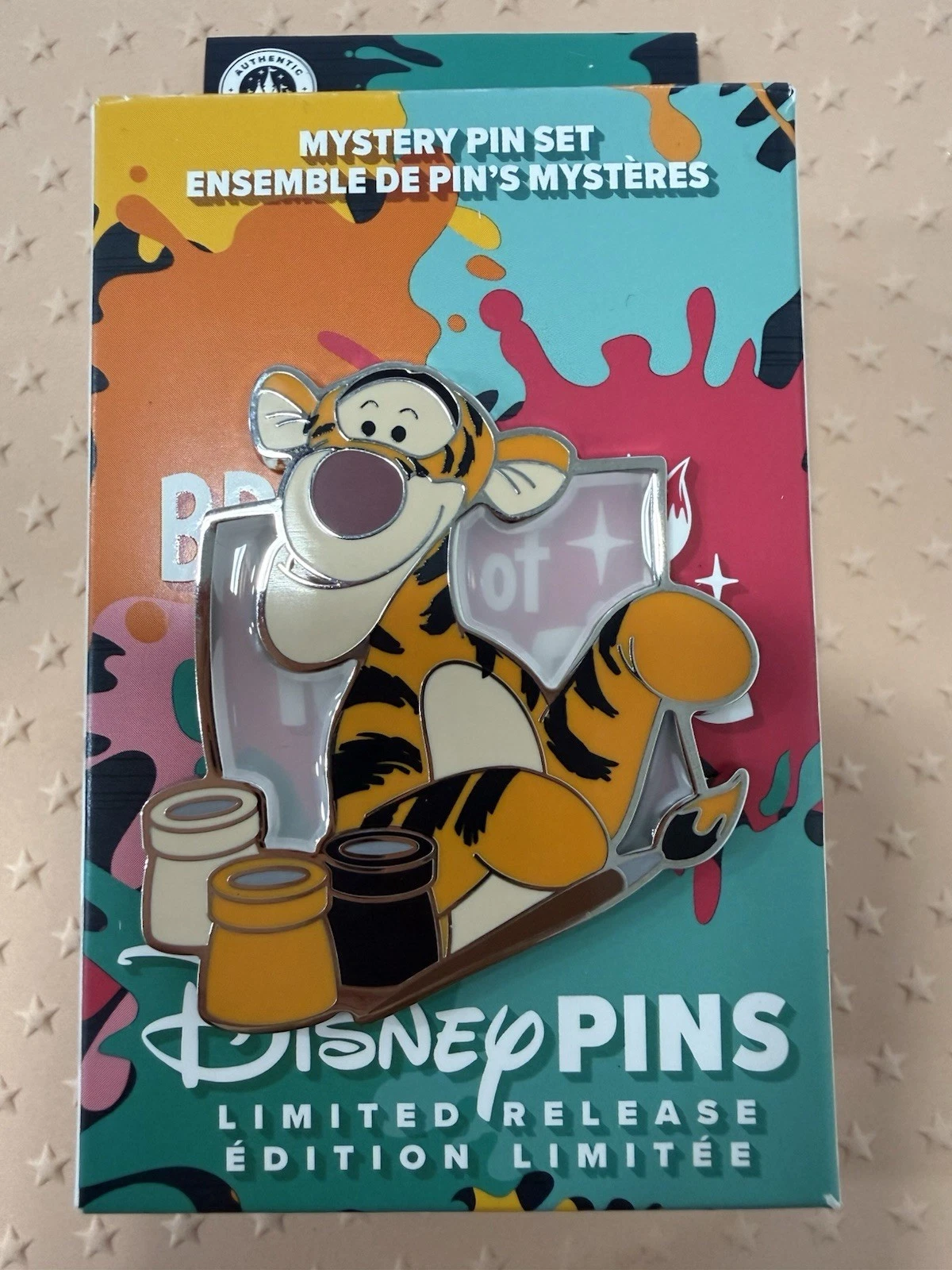 New Listing2026 Disney Brush of Magic Mystery Pin Set Series 2 - Limited Release - Tigger