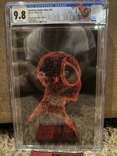 Amazing Spider-Man #55 Gleason Virgin Variant Second Print CGC 9.8 w/COA