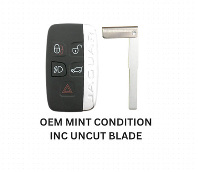 LIKE NEW OEM 2011-2020 JAGUAR F-TYPE F-PACE XJ XF XE REMOTE KEY FOB KOBJTF10A