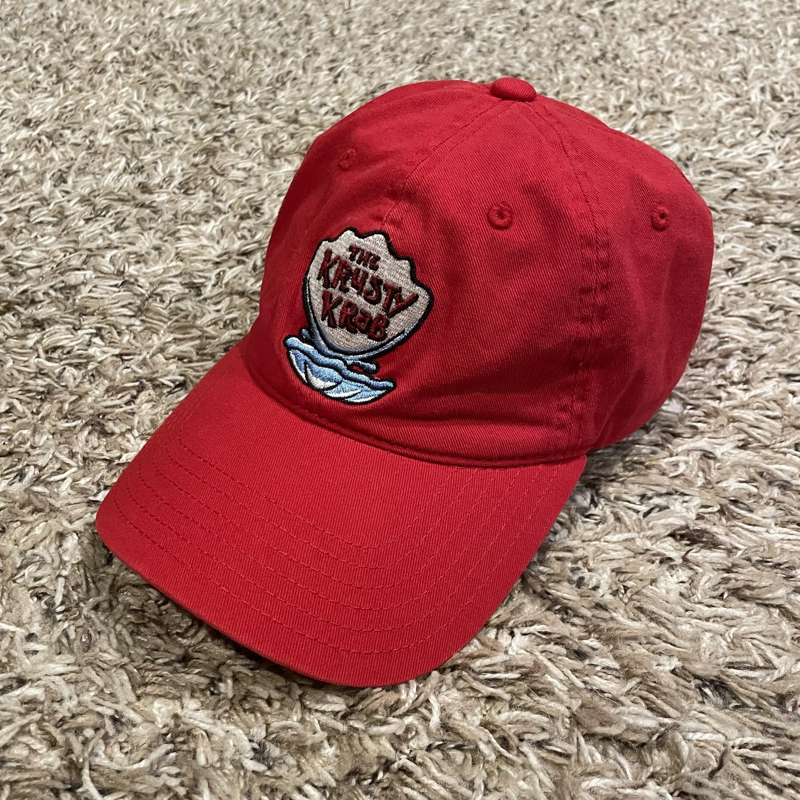 SpongeBob SquarePants Krusty Krab Hat Strap Back … - image 1