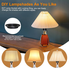 Bottle Lamp Adaptor Kit, 2 Pack Bottle Lamp Kits, Black DIY Lamp Fittings Kit...