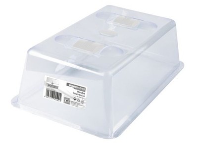 Windhager Haube für Aussaatschale 24 x 38 x 13 cm, transparent  Zubehör