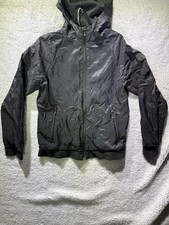 Nike Kids Sportswear Black Windrunner Size Large