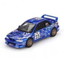 Mini GT 1:64 Subaru Impreza WRC99 #23 2000 Acropolis Rally Blue #1078