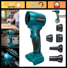 Cordless Electric Turbo Leaf Blower 130000rpm Handheld Jet Fan Variable Speed
