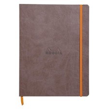 Rhodia Rhodiarama SoftCover Notebook - 80 Lined Sheets - 9 3/4 x 7 1/2 -