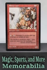 MTG Dwarven Miner Mirage FRENCH Regular Uncommon Magic The Gathering LP 