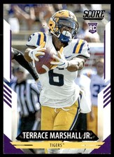 2021 Score Terrace Marshall Jr. Rookie LSU Tigers #328