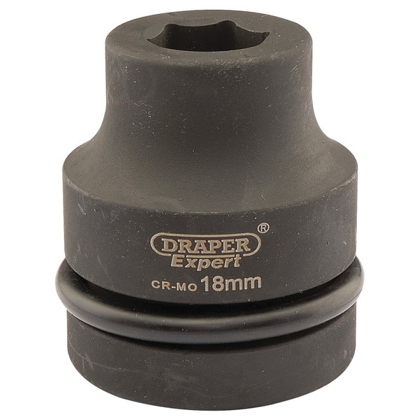Draper Impact SteckschlüSsel 18Mm 1In Vierkant 6-Kant Chrome Moly Hi Torq 05099-image