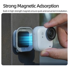 For Insta360 GO Ultra Magnetic Mount Ultra Base Rotating Folding Mount Accessory