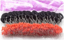 600 Fishing Bobber Stoppers - 6-in-1 Soft Silicone Float Sinker Beads