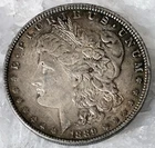 1889 P $1 American Morgan Dollar 0.900 Fine Silver Coin #18