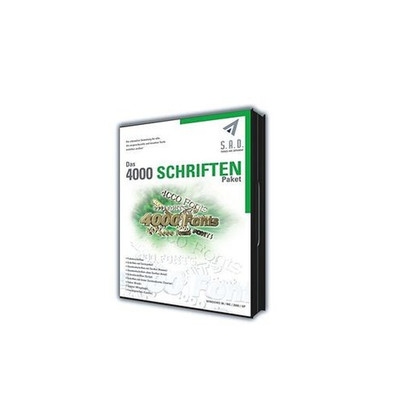 Das 4.000 Schriften Paket von S.A.D. | Software | Neu