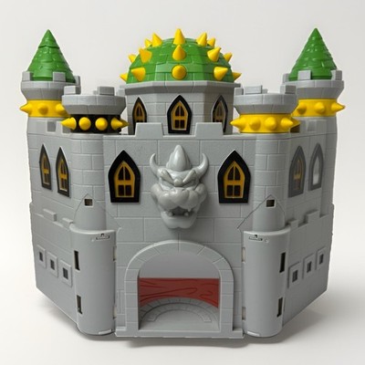 Jakks World Of Nintendo Super Mario BrosBowser's Castle. With Bowser 2019 Works