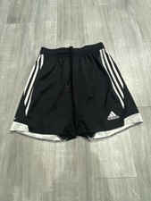Adidas Youth Medium 3 Stripe Athletic Basketball Running Activewear Shorts