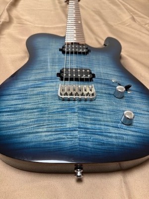 Electric Guitar Harley Benton Fusion-T Pro Series Gloss Trans