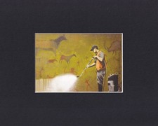 8X10" Matted Print Graffiti Art Picture: Banksy, 2008, London