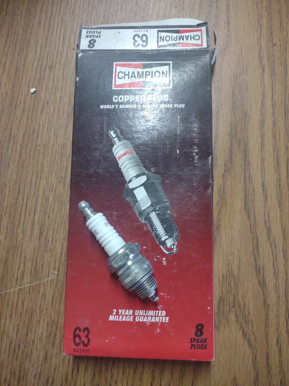 7 Champion RJ14Y  Spark Plugs