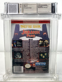 Jurassic Park Nintendo NES Brand New 1993 Factory Sealed WATA 9.8 A+ TOP POP