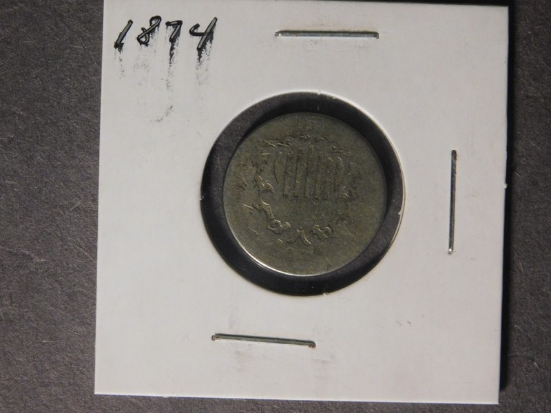 1874 Shield Nickel