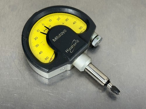 Mitutoyo Hicator II Messuhr Komparator 1um 50 - 0 - 50 7 Rubis 524-521