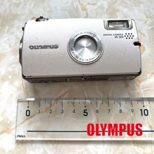 Olympus digital camera IR-300 Silver Compact USED From Japan