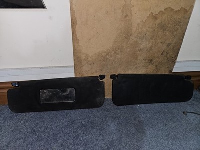 Ford Capri Mk2 Mk3, Escort Mk2 Sun Visors Black And Cream #2