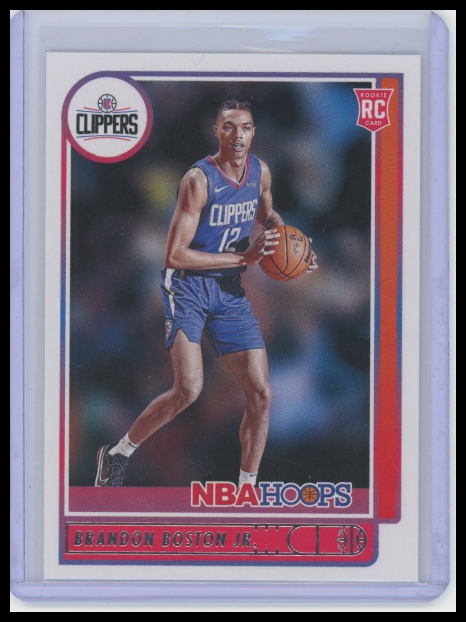 2021-22 Hoops #233 Brandon Boston Jr.