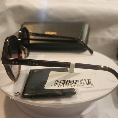 CELINE CL40172U 01F Shiny Black/Brown Gradient 57-18-145