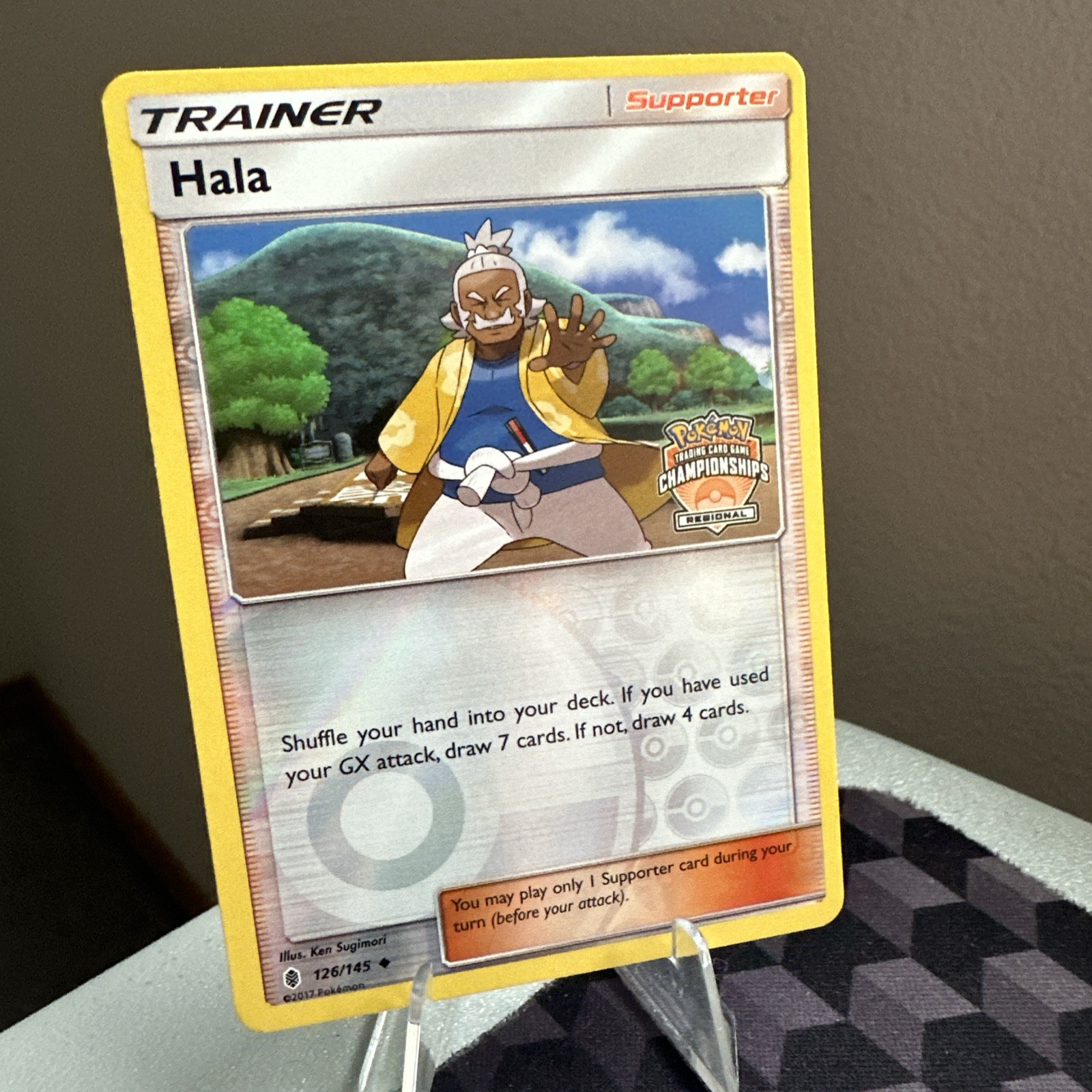 Hala - (Regional Championships) 126/145 League & Championship Cards Reverse Holo
