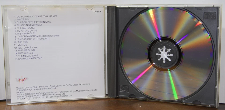 CD - Virgin - The Best of Culture Club - Culture Club - Zustand NM (1164) - Bild 4 von 4