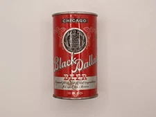 Very Rare Chicago Black Dallas Beer Flat Top Beer Can WOpening Instructions