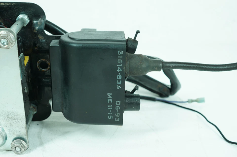 94 Harley Dyna FXDWG Wide Glide OEM Electrical Box Cover Wiring Panel 70987-90B - Image 3 of 4