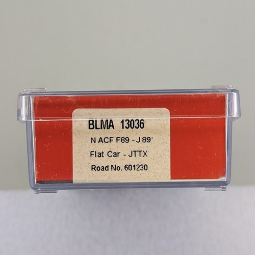 BLMA 130xx N Scale ACF F89-J89' Flat Car - JTTX - Picture 2 of 2