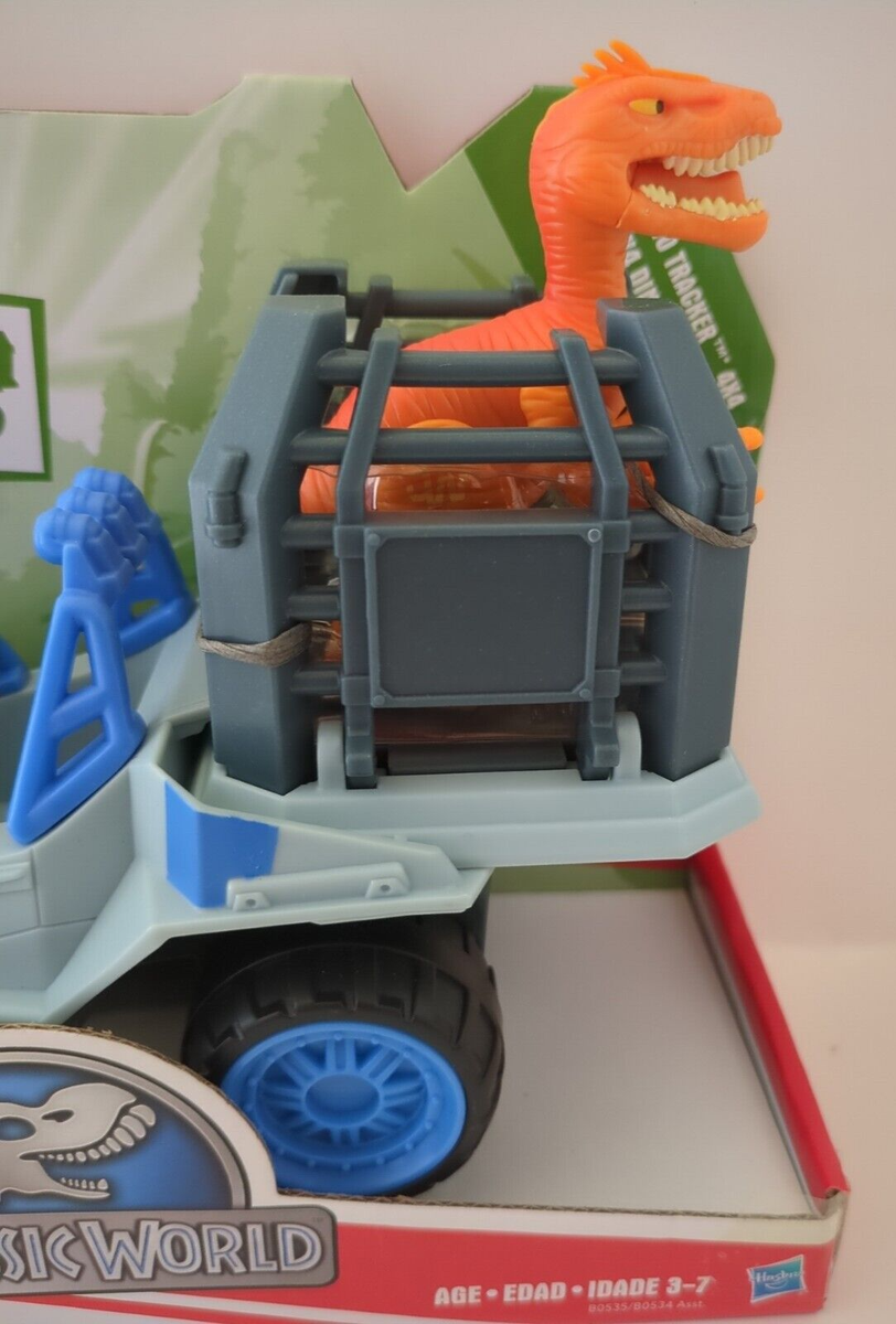 Playskool Heroes JURASSIC WORLD DINO TRACKER 4X4 With Figure Park