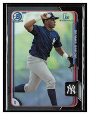 2015 Bowman Chrome Prospects Asia Black Ref #BCP13 Dermis Garcia