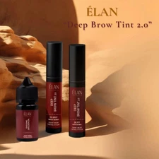 ELAN Deep Brow Tint 2.0 SPICY 05/ICY 04, Oxidizing Emulsion 2%, KIT