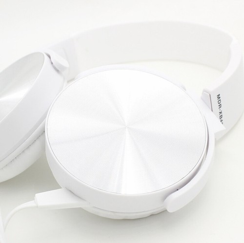 Gaming Headset 3.5mm Kopfhörer Mikrofon Stereo Sound PC Laptop PS4 Schraube Weiß - Bild 2 von 4