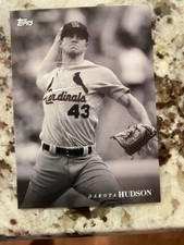 2020 TOPPS ON-DEMAND SET 4 BLACK & WHITE CARD CARDINALS DAKOTA HUDSON #36