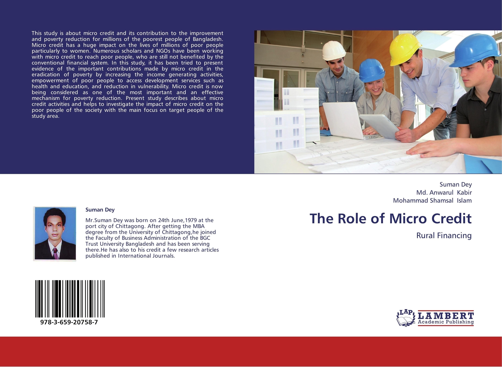 Thumbnail - Suman Dey (u. A.) | The Role Of Micro Credit | Taschenbuch | Englisch
