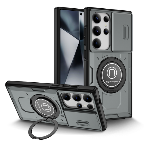 For Samsung Galaxy S24 Ultra S23 Plus S22 Magnetic MagSafe Phone Case Ring Stand - Picture 19 of 30