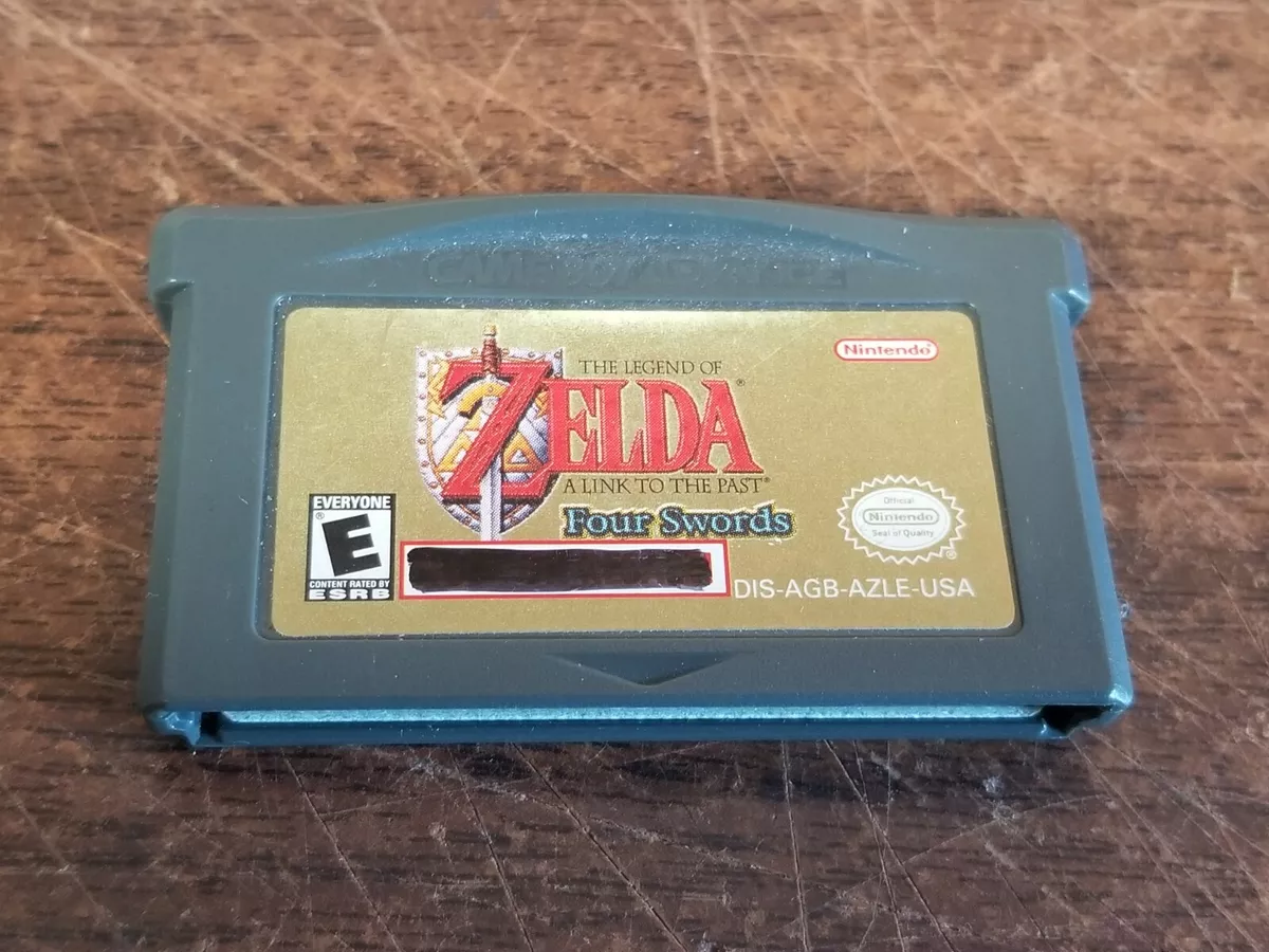 Legend of Zelda: A Link to the Past Four Swords Game Boy Advance Authentic  Saves