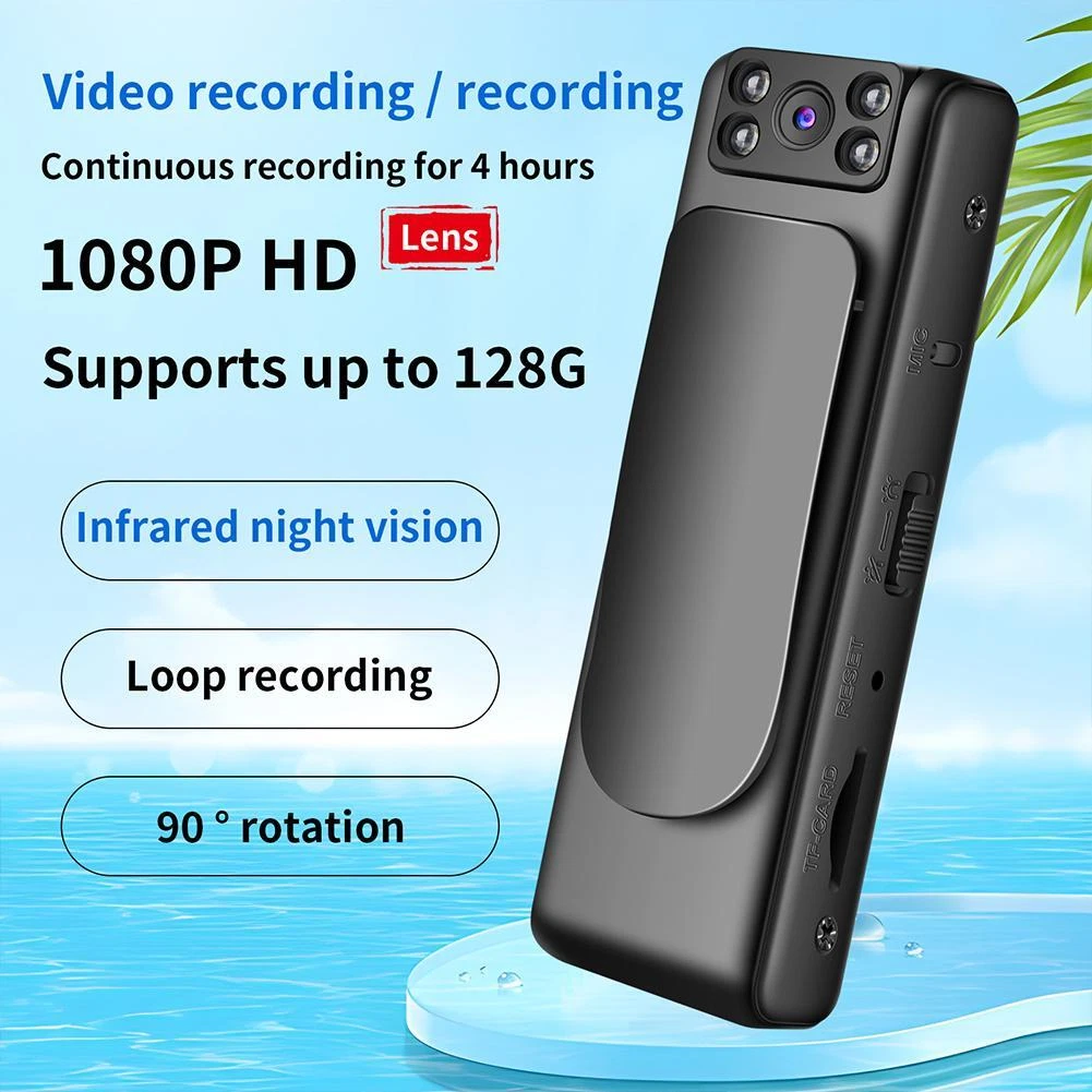 HD 1080P Mini Camera Portable Small Digital Video Recorder 9P6T