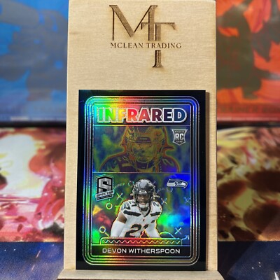 2023 Panini Spectra Devon Witherspoon RC Infrared 79/99 Seahawks