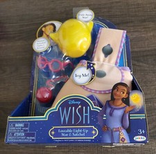 Disney Wish Movie Loveable Light Up Star  Satchel Playset
