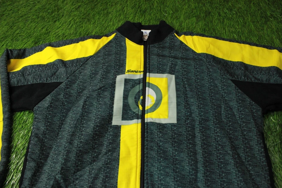 CAMISA JERSEY SANTINI ORIGINAL TALLA XL X-GRANDE RARA CÁLIDA VINTAGE AÑOS 90 CICLISMO L/S Foto 3 de 4