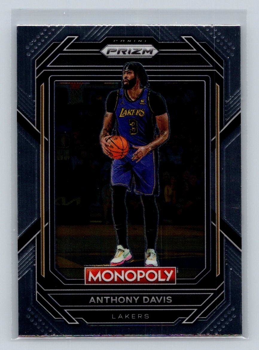2022-23 Panini Monopoly Prizm #41 Anthony Davis Los Angeles Lakers