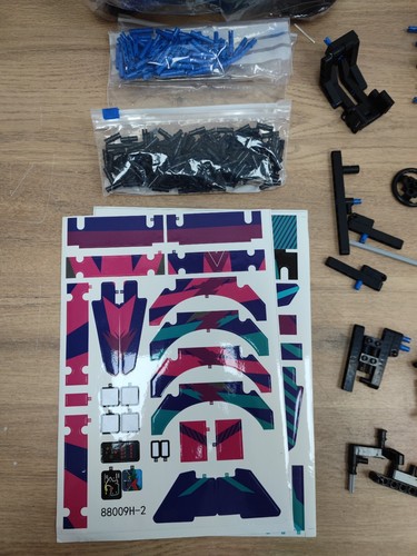1580 PCS Technical Porche 911 Sport Car Model Set Blocchi Costruzioni Auto da Corsa - Foto 5 di 7