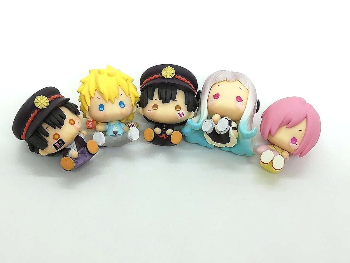 1985 Little Monster Hanako ハナコお面　ぬいぐるみ Toilet-Bound Hanako-Kun Sanrio sitting mascot Mini Figure 5 types